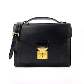 Louis Vuitton-Louis Vuitton Monceau Handbag-Black