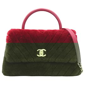 Chanel-Chanel Coco Handle-Dark red