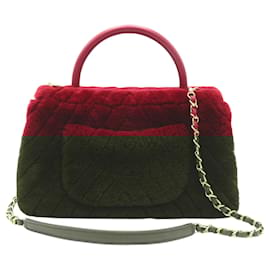 Chanel-Chanel Coco Handle-Dark red