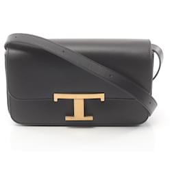 Tod's-Tod's Timeless Micro Leather Shoulder Bag-Black