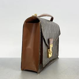 Louis Vuitton-Louis Vuitton Monogram Monceau Handbag-Brown
