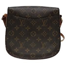 Louis Vuitton-LOUIS VUITTON Monogram Saint Cloud MM Shoulder Bag M51243 LV Auth bs18135-Monogram
