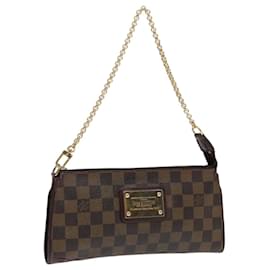 Louis Vuitton-LOUIS VUITTON Damier Ebene Eva Shoulder Bag 2way N55213 LV Auth 89392-Other