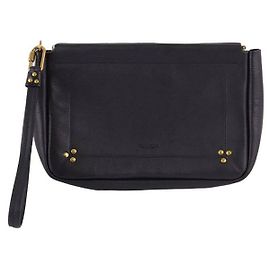Jerome Dreyfuss Pochette en cuir Noir