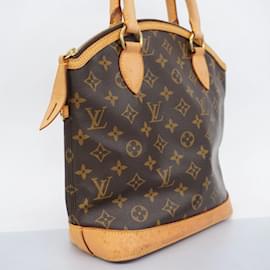 Louis Vuitton-Louis Vuitton Monogram Lockit Handbag-Brown