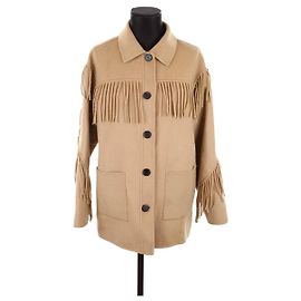 The Kooples Wollmantel Beige