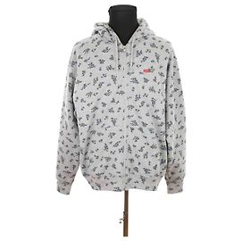 Supreme Baumwollweste Grau