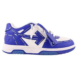 Off White Leather sneakers Blue
