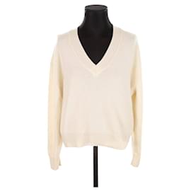 Anine Bing Kaschmirpullover Weiß
