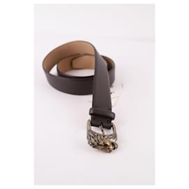 Tod's-Leather belt-Brown