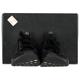 Autre Marque-Adidas NMD_R1 Primeknit Japan Triple Black Sneakers in Black Polyester-Black