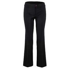 Calça preta ajustada Fendi - '10s Preto