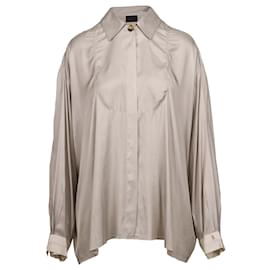 Lanvin-Lanvin Oversized Shirt - '10s-Grey