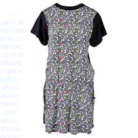 Louis Vuitton-Louis Vuitton Paisley Printed Dress - '10s-Black