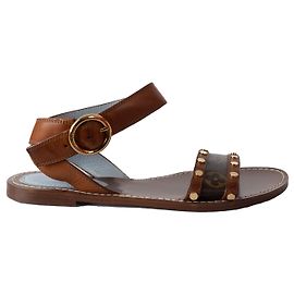 Louis Vuitton Passenger Flat Sandals - '20s Brown