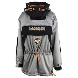 Napapijri-Napapijri Grey Raincoat - '00s-Grey