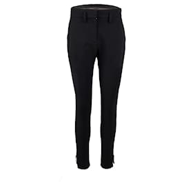 Louis Vuitton-Louis Vuitton Tailor Pants with Zipper Details - '10s-Black