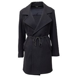 Ann Demeulemeester Wool Coat - '00s Black