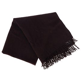 Sciarpa con frange Acne Studios in lana bordeaux Bordò