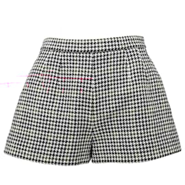 Valentino Garavani-Red Valentino Houndstooth Pattern Shorts - '10s-Multiple colors