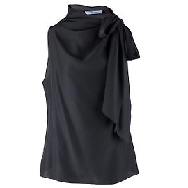Top con nodo Blumarine - anni 00 Nero
