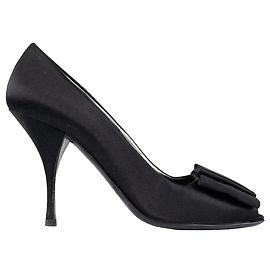 Prada Open Toe Pumps - '10s Black