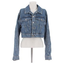 Thierry Mugler MUGLER Chaquetas T.FR 40 Algodón Azul