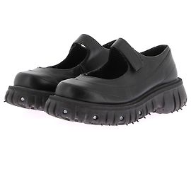 Autre Marque Non Signé / Unsigned mules & clogs T.EU 37 Leather Black