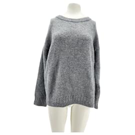 SéZane-SEZANE  Knitwear T.International L Wool-Grey