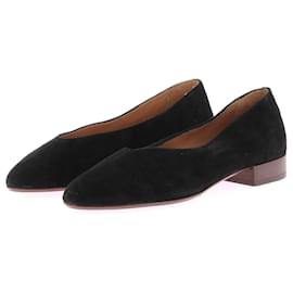 SéZane-SEZANE  Flats T.EU 39 Suede-Black