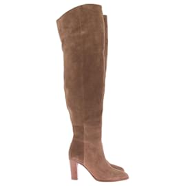 SéZane-SEZANE Boots T.EU 39 Suede-Camel