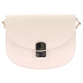 SéZane-SEZANE Handbags T. Leather-Cream