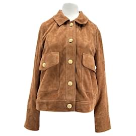 SéZane-SEZANE Jackets T.FR 42 Leather-Camel
