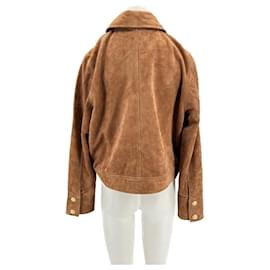 SéZane-SEZANE Jackets T.FR 42 Leather-Camel