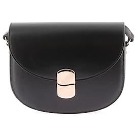 SéZane-SEZANE Handbags T. Leather-Black