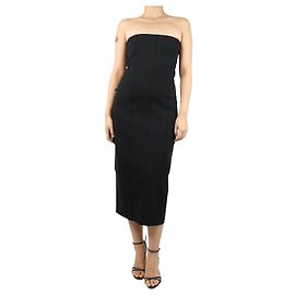 The row Schwarzes trägerloses Kleid - Größe S Schwarz