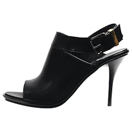 Balenciaga-Black slingback sandal heels - size EU 41 (UK 8)-Black