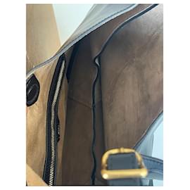 Ralph Lauren-Polo ID Calfskin Large Shoulder Bag-Black