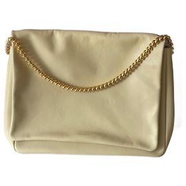 Autre Marque Bolsa de ombro Neous em couro creme Cru