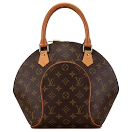 Louis Vuitton-Louis Vuitton Brown Monogram Ellipse PM-Brown