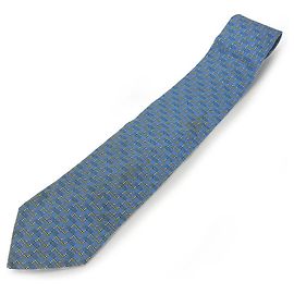 Corbata de seda Fendi azul Otro