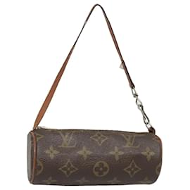 Louis Vuitton-LOUIS VUITTON Monogram Papillon Pouch Vintage LV Auth 90773-Monogram
