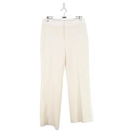 Claudie Pierlot Weiße gerade Hosen Weiß