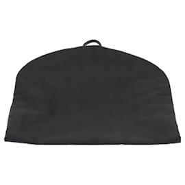 Loewe-LOEWE Anagram Garment Cover Nylon Leather Black Silver Auth yk14584-Black,Silvery