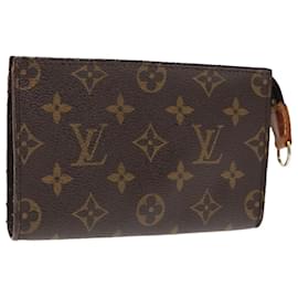 Louis Vuitton-LOUIS VUITTON Monogram Bucket PM Accessory Pouch LV Auth 90655-Monogram