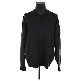 Ami Black wool sweater Black