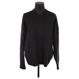 Ami Schwarzer Wollpullover Schwarz