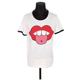Lanvin Camiseta de algodão Branco