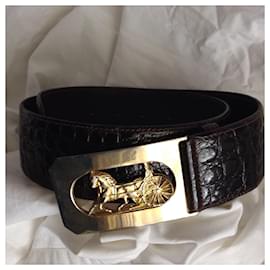 Céline-Belts-Dark brown