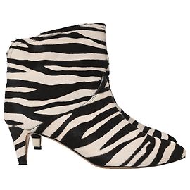 Botines Zebra Isabel Marant en estampado animal de pelo de pony Multicolor